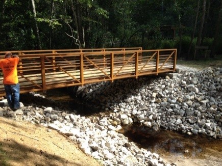 Belville Creek Restoration and Slope Stabilization at Cofrin Nature Park